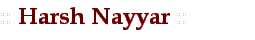 Harsh Nayyar Home Page Index.html 5 
